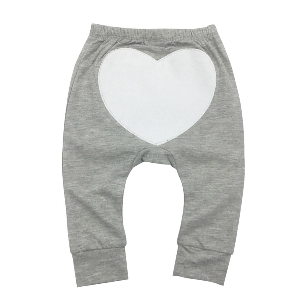 Elastic Waist Cotton Baby Pants 3 pcs Set - Stylus Kids