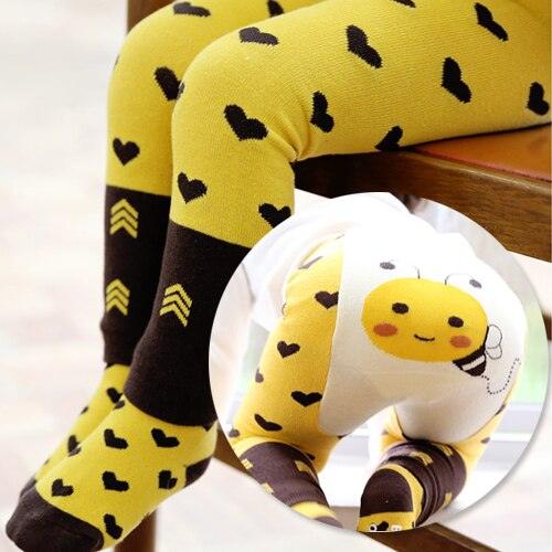 Kid's Cotton Skinny Pants with Cartoon Pattern - Stylus Kids