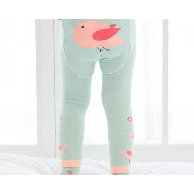 Kid's Cotton Skinny Pants with Cartoon Pattern - Stylus Kids