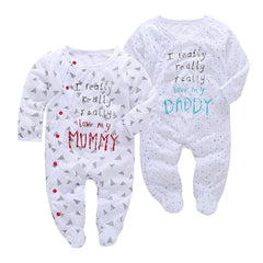 Cotton Long Sleeved Baby's Pajamas - Stylus Kids
