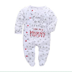 Cotton Long Sleeved Baby's Pajamas - Stylus Kids