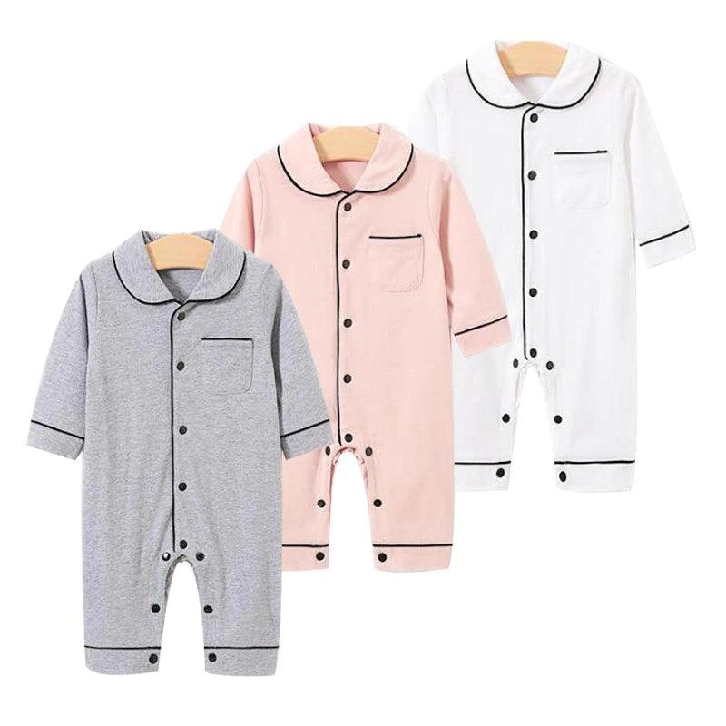 Baby's Classic Pyjama Romper - Stylus Kids