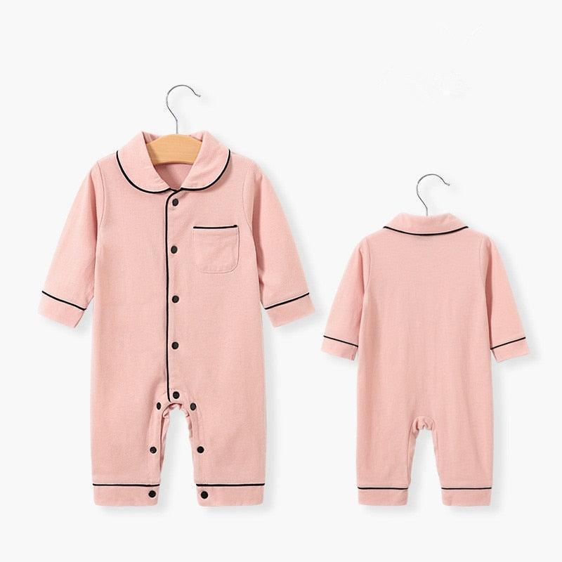 Baby's Classic Pyjama Romper - Stylus Kids