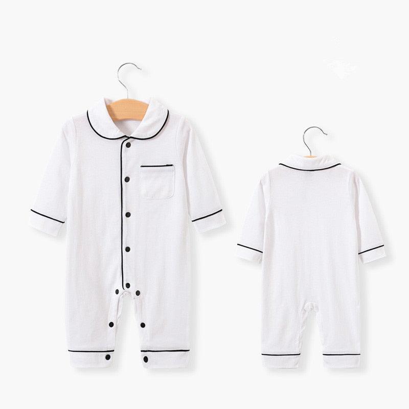 Baby's Classic Pyjama Romper - Stylus Kids