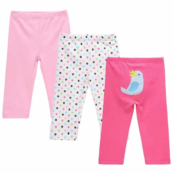 Baby's Printed Leggings Set 3 pcs