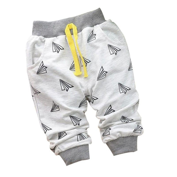 Cartoon Printed Cotton Baby Pants