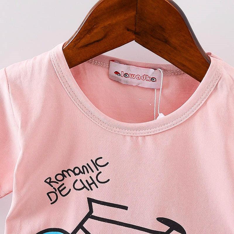 Baby's Bicycle Printed Cotton T-Shirt - Stylus Kids