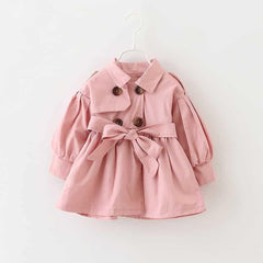 Coat With Belt For Baby