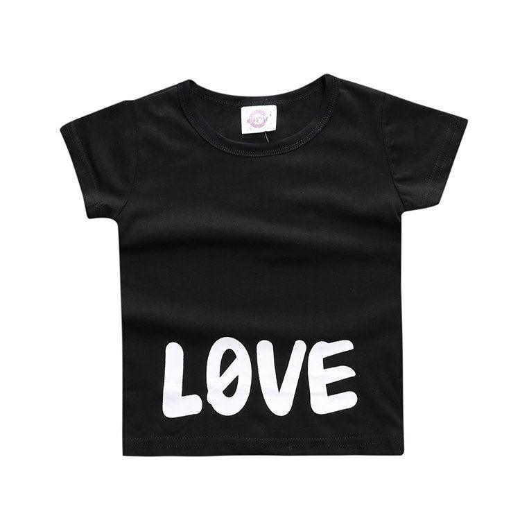 Black and White Cotton Baby Boys T-Shirt - Stylus Kids