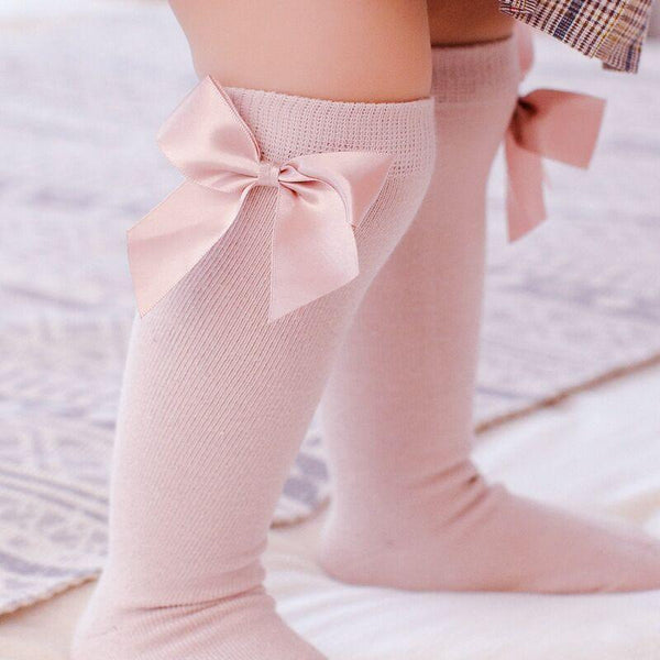 Chaussettes hautes bébé fille