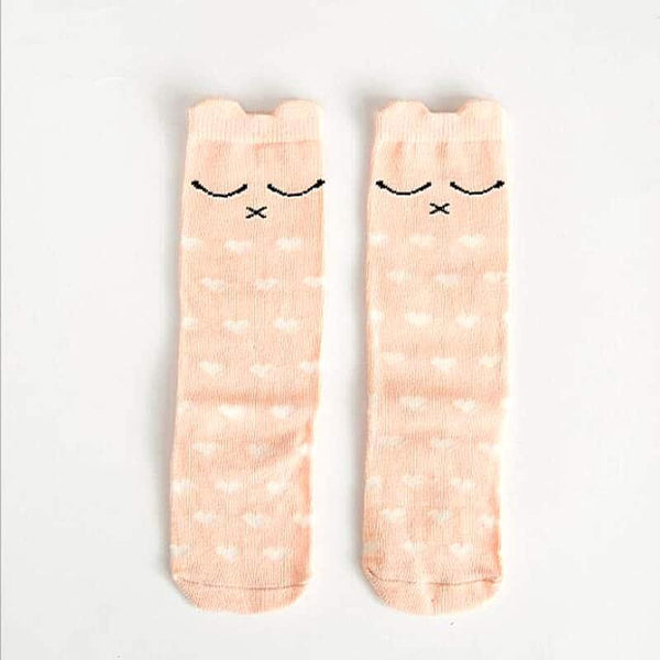 Baby Girls' Animal Themed Cotton Socks