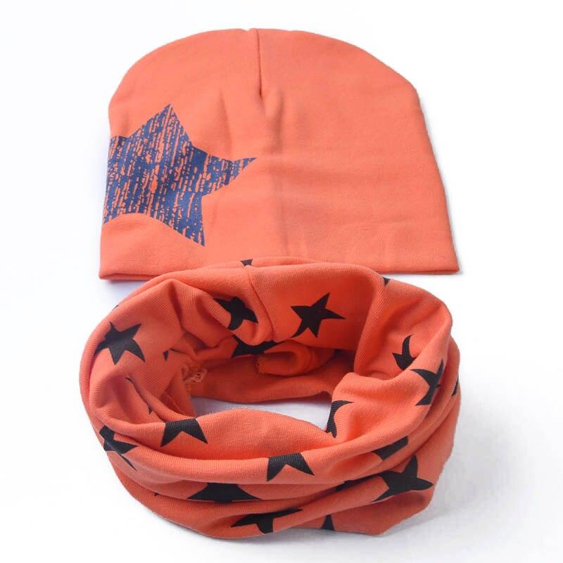 Baby's Cotton Winter Hat and Scarf Combo - Stylus Kids