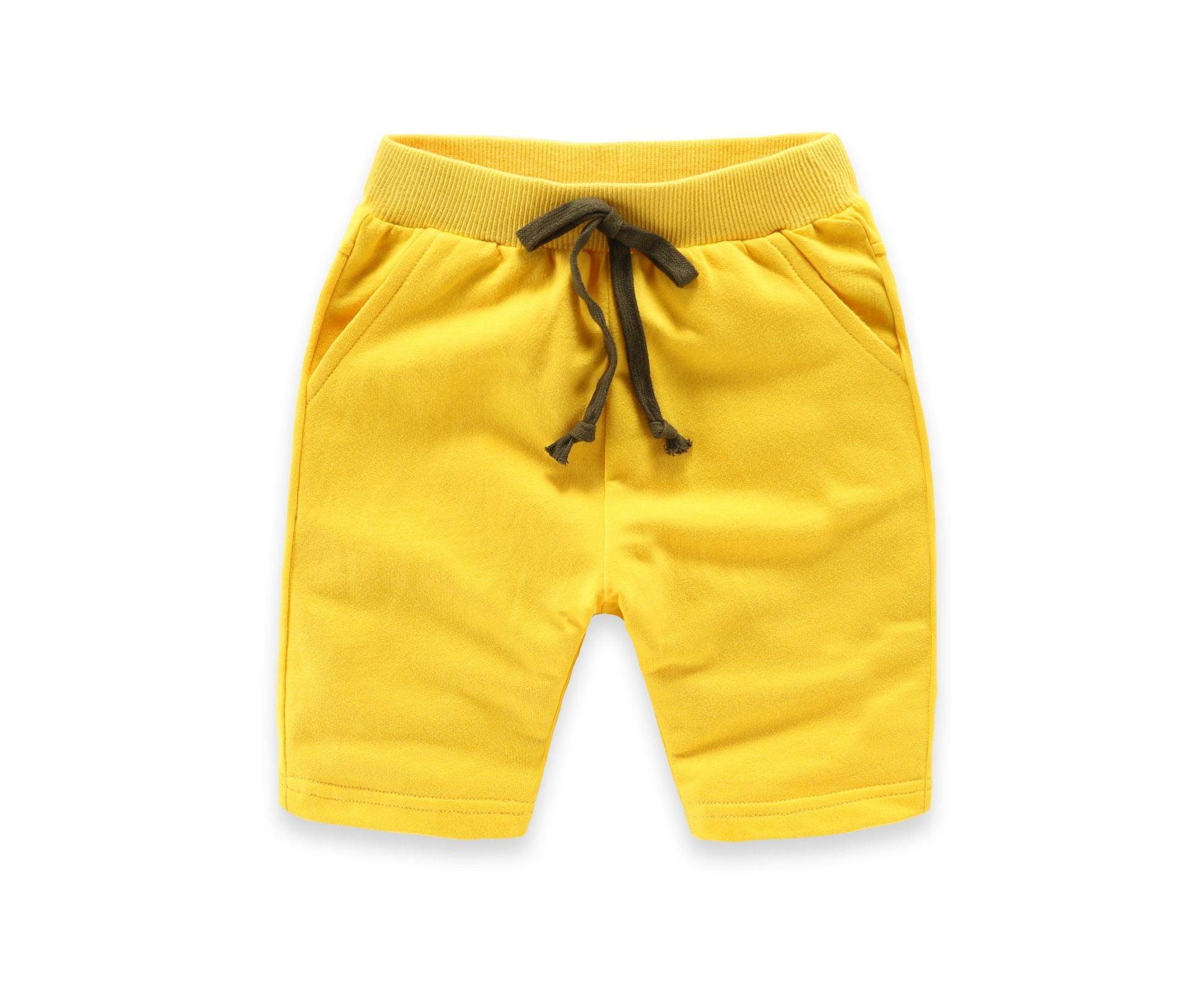 Solid Color Baby Summer Shorts - Stylus Kids
