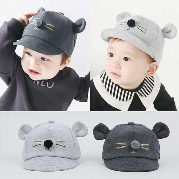 Cute Baby Cap with Bear Ears