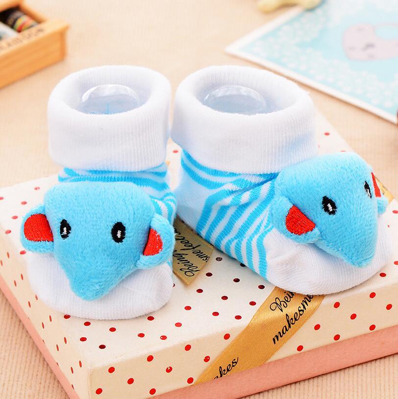 Colorful Animal Cotton Baby's Socks - Stylus Kids