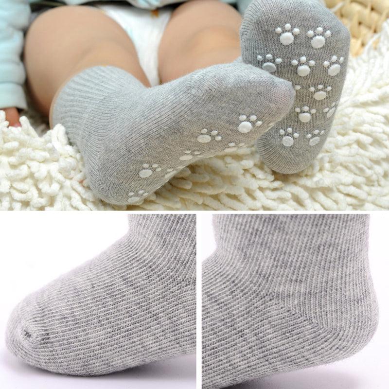 Candy Color Anti Slip Baby Socks - Stylus Kids