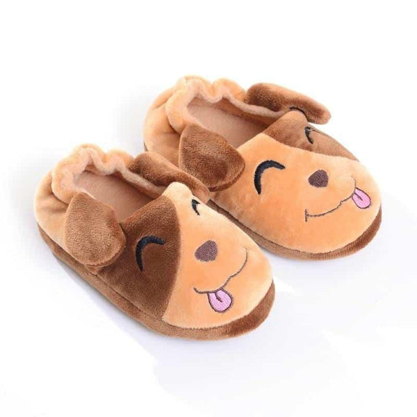 Zapatillas suaves de dibujos animados para niños