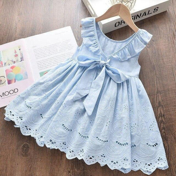 Vestido casual de verano para niña.