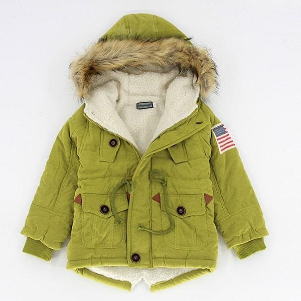 Warm Windproof Jacket for Kids