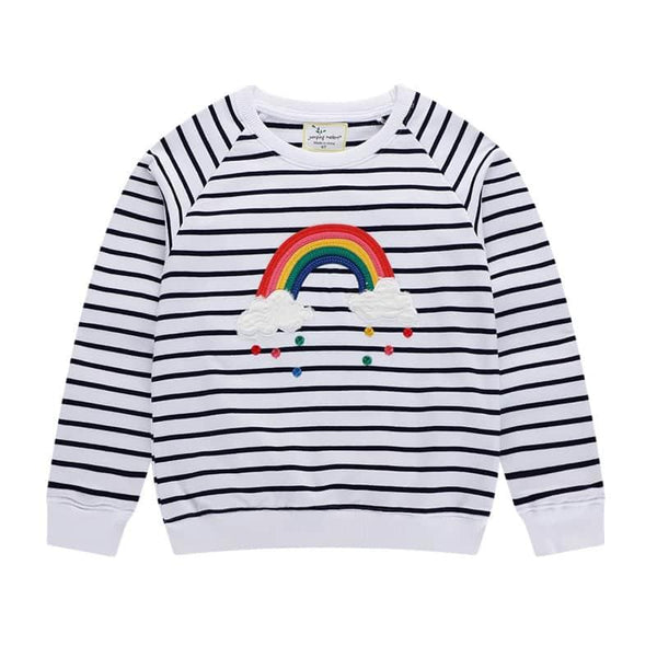 Pull imprimé pour filles