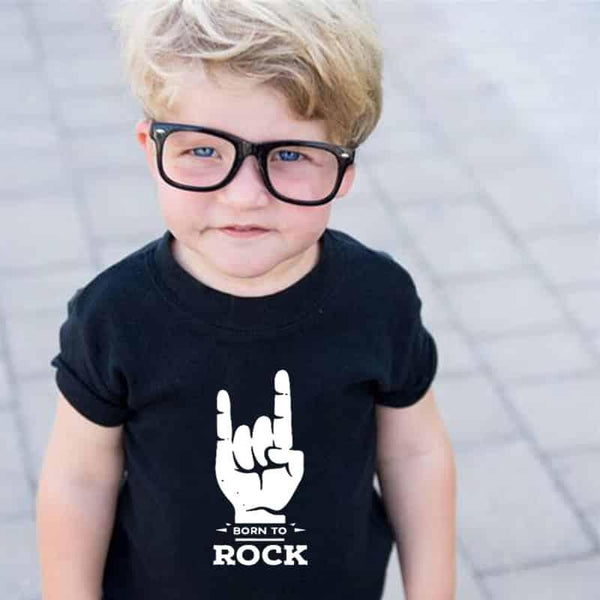 Kid's Born to Rock T-Shirt