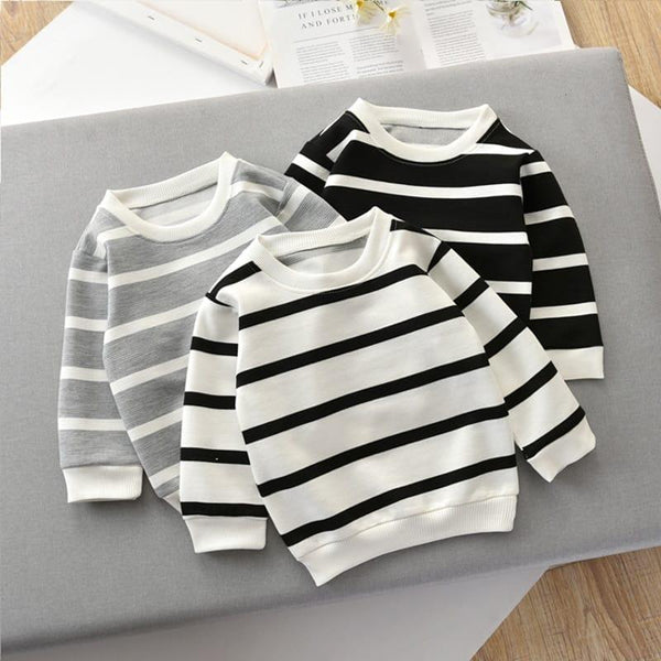 Casual Striped Long Sleeve Top