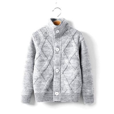 Cotton Cardigan with Full Sleeves for Boys