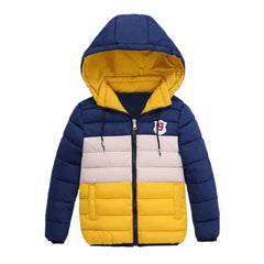 Boy's Winter Hooded Thick Coats