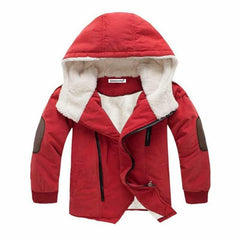 Boy's Winter Hooded Thick Coats
