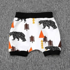 Cartoon Animal Style Cotton Boxer Shorts for Boys