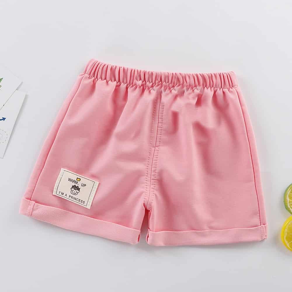 Elastic Waist Shorts For Children