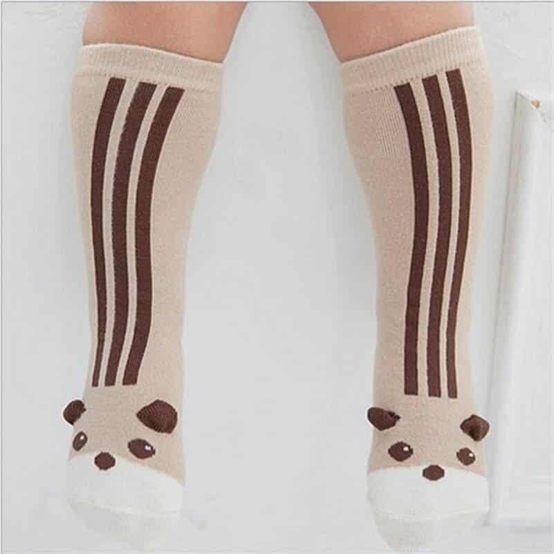 Animal Patterned Knee Socks for Kids