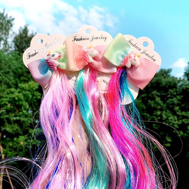 Girl's Unicorn Designed Hair Clip