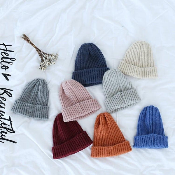 Autumn Knitting Wool Hat