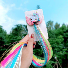 Cute Colorful Unicorn Hairpins