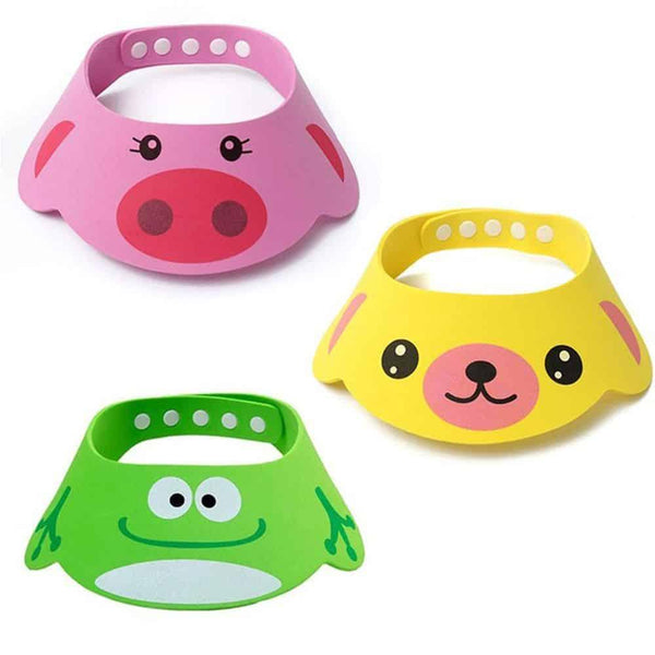 Animals Shaped Adjustable Baby's Shower Cap