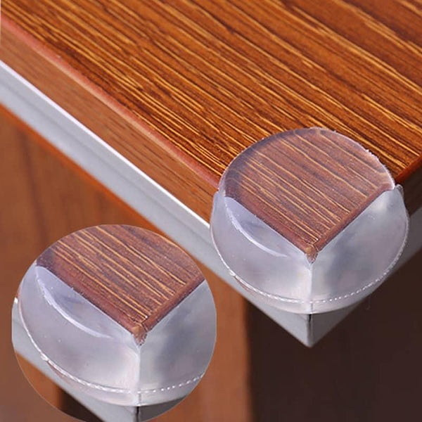 Transparent Elastic Safety Table Corner Protectors Set