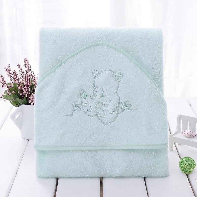 Bear Embroidery Towel for Baby