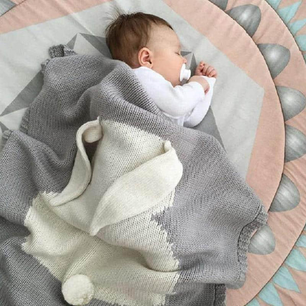 Baby's Cute Rabbit Soft Blanket