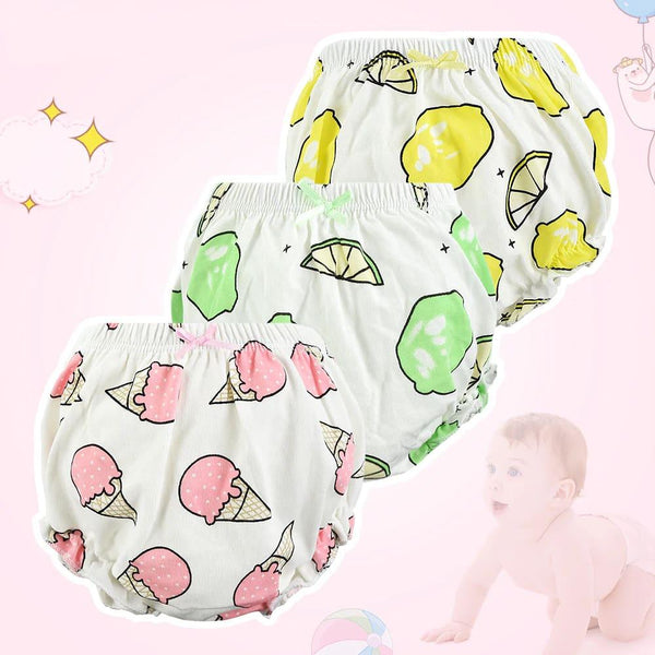 Geometric Foods Printed Baby Diaper Cover