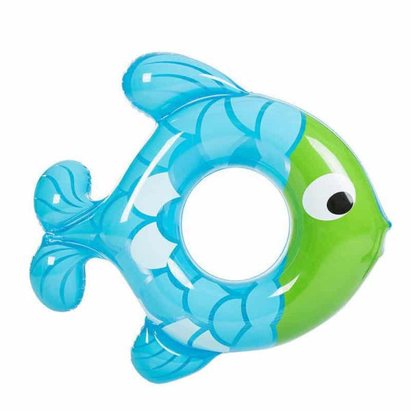 Funny Colorful Fish Inflatable Swimming Ring