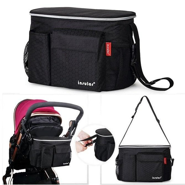Multifunctional Convenient Insulated Baby Nappy Changing Bag