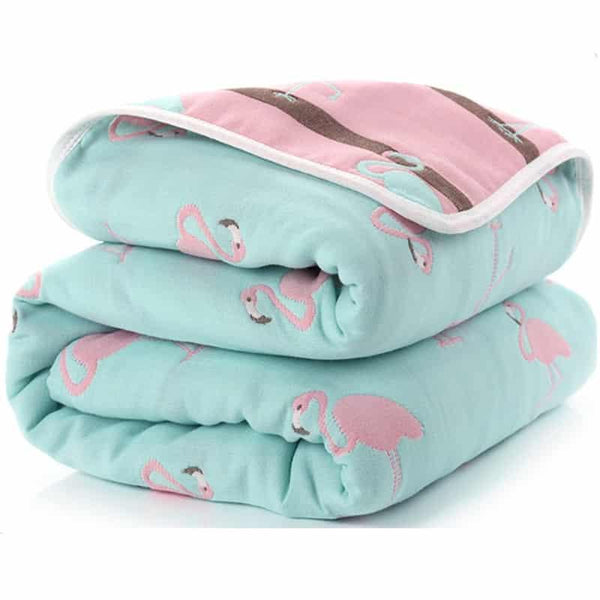 Warm Thick 6-Layers Cotton Blankets