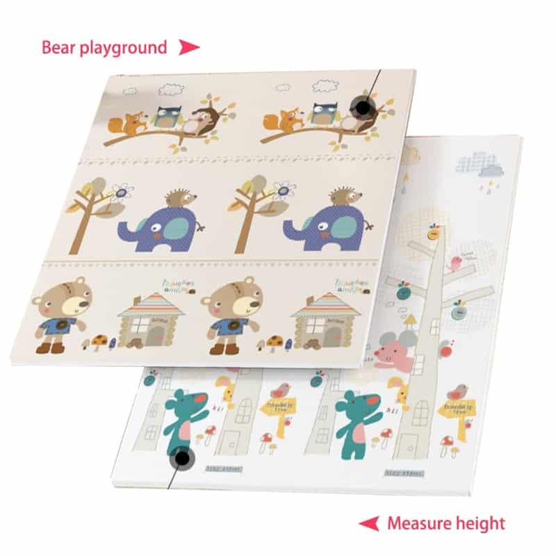 Children's Cartoon Folding Play Mat