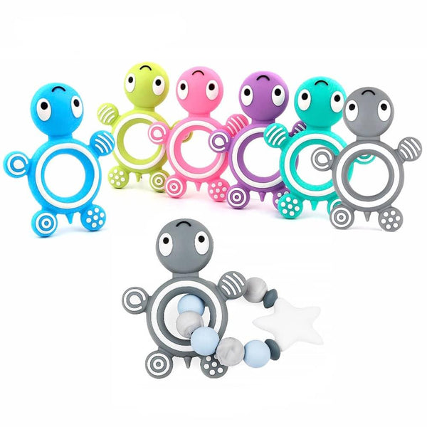 Baby's Cute Silicone Teether Toy