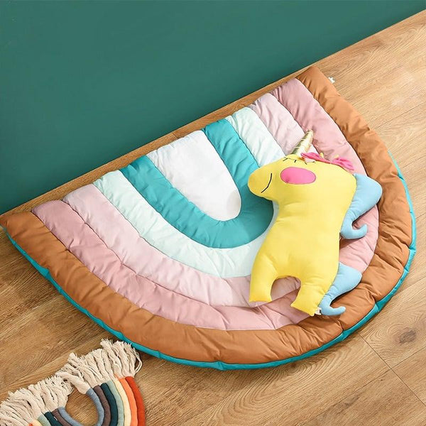Rainbow Baby Playmat and Blanket