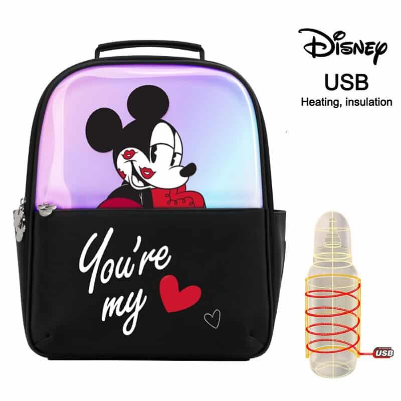 Diaper Bag with USB Heating