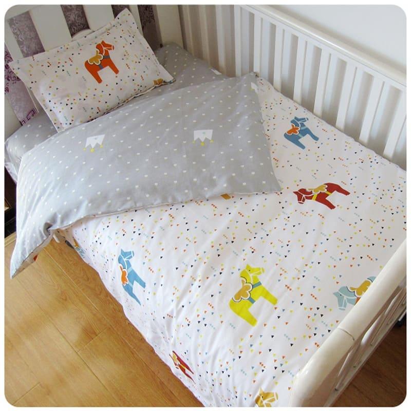 High Quality Breathable Knitted Cotton Bedding Set