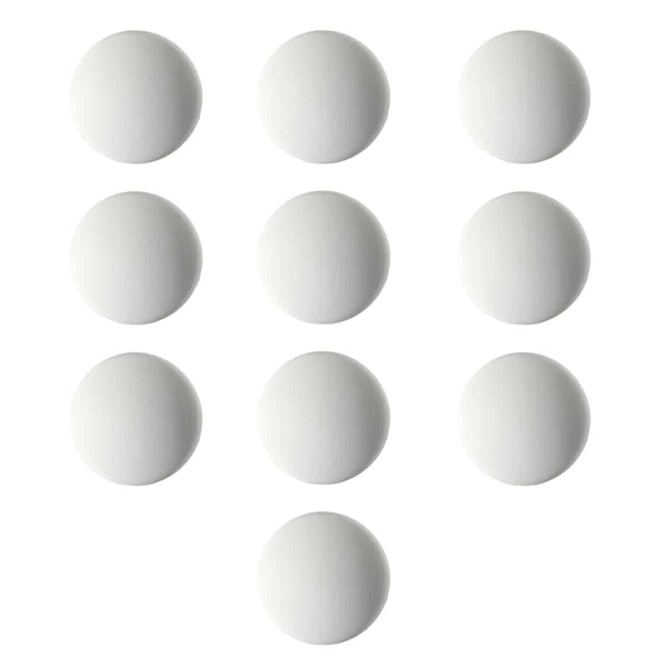 White Rubber Wall Protectors Set