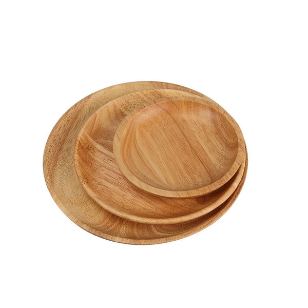 Platos de sushi de madera